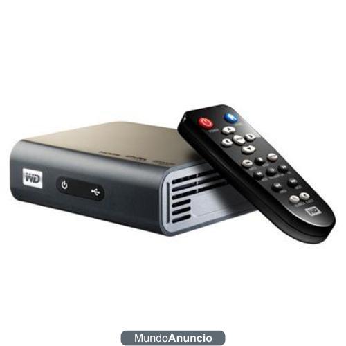 Western Digital TV Live HD Media Player - Reproductor Multimedia Full HD (sin Disco Duro)