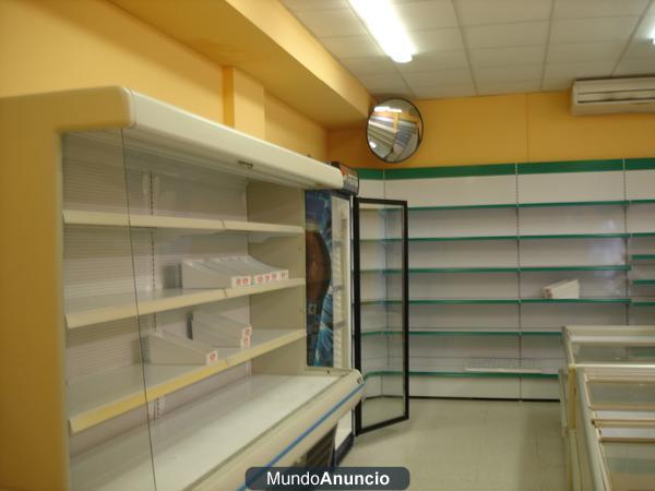 MOBILIARIO SUPERMERCADO CASI NUEVO