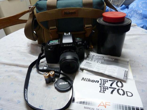 Cámara Reflex analógica Nikon F70