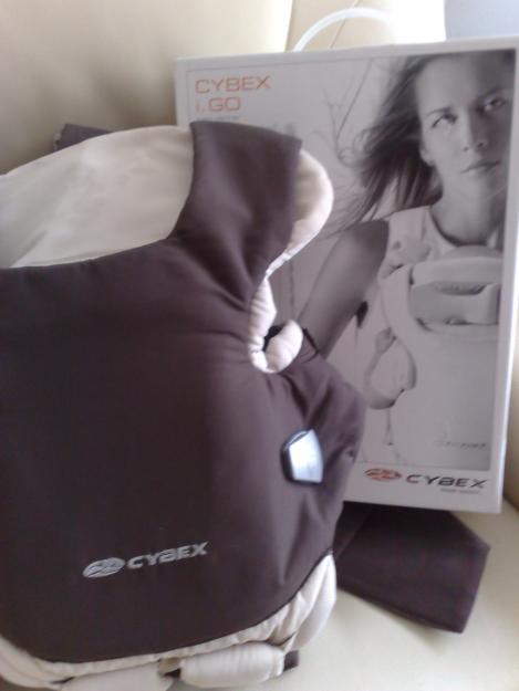 Silla auto CYBEX Aton + mochila portabebés i.GO CYBEX+ regalo