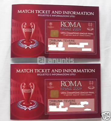 ¡ ENTRADAS PARA VER EL MEJOR BARCA -MANCHESTER EN ROMA!