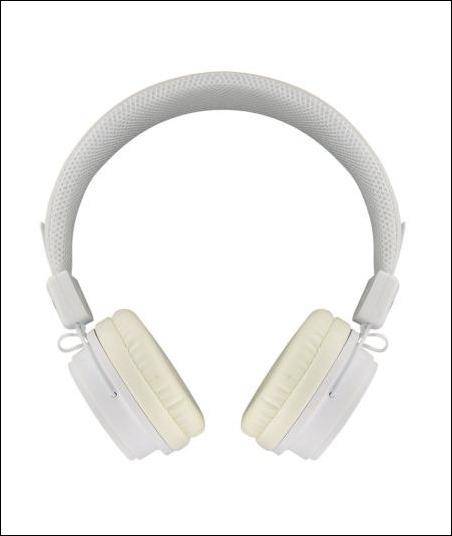 bluetooth stereo auricular blanco beewi bbh120