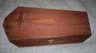 Caja de madera en forma de ataud - mejor precio | unprecio.es