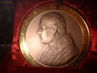Original Vaticano Juan Pablo II Gran Medalla de bronce dorado 24kt. - mejor precio | unprecio.es