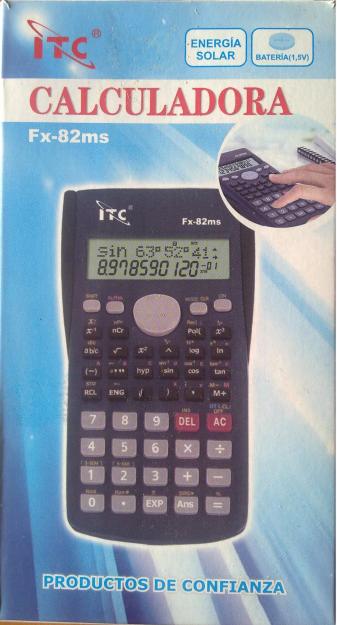 Calculadora Científica Casio (ITC) Fx-82ms (NUEVA)