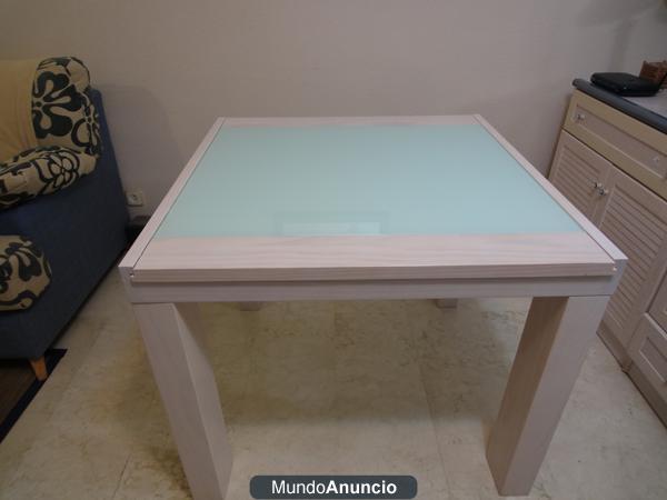 Mesa de comedor extensible