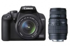 Vendo una camara reflex digital Canon EOS 1000D + 2 objetivos + accesorios - mejor precio | unprecio.es