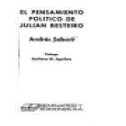 El pensamiento político de Julián Besteiro. Prólogo de Emiliano M. Aguilera. --- Seminarios y Ediciones, Colección Ensa - mejor precio | unprecio.es