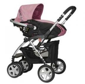 Carrito vintage 2 casualplay rosa impecable!!
