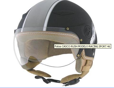 Casco Rush Modelo Racing Sport 46