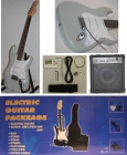 KIT GUITARRA ELECTRICA STRATOCASTER GRIS Y AMPLI - mejor precio | unprecio.es