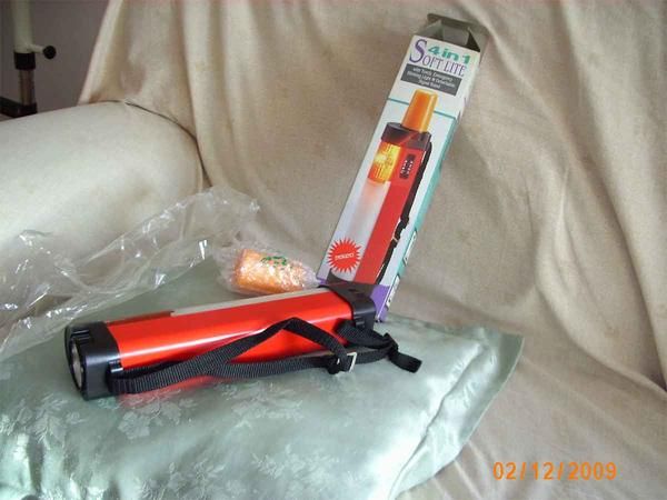 linterna de 33 cm largo nueva