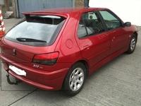 Paragolpes Peugeot 306,trasero.Gama 1999.rf 495/93