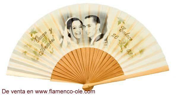 Abanicos personalizados con foto a todo color