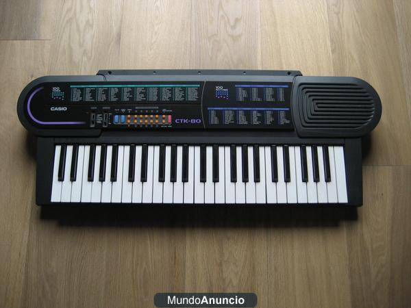 Teclado electronico CASIO CTK-80