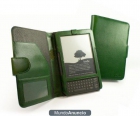 Tuff-Luv - Funda de cuero para Kindle Keyboard, color verde - mejor precio | unprecio.es
