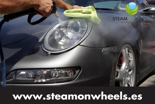 Limpieza ecológica de vehículos a vapor