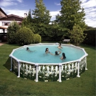 Piscina Gre Dream Pool Serie Margarita redonda - mejor precio | unprecio.es
