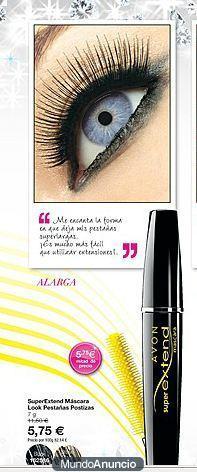 MASCARA DE PESTAÑAS SUPEREXTEND PESTAÑAS POSTIZAS DE AVON POR 5,75€