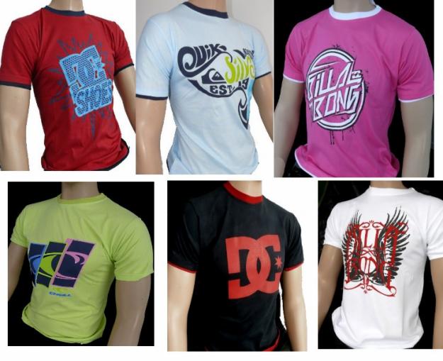 CAMISETAS DC SHOES  10,  LIQUIDACION