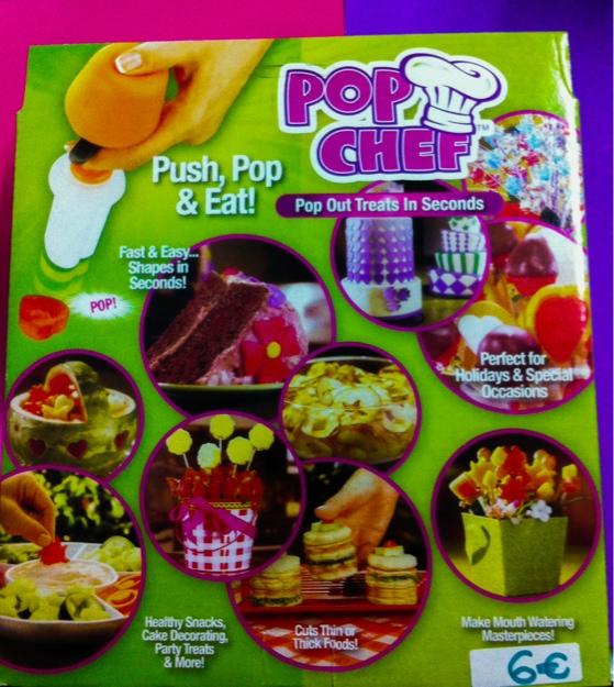 Pop chef crea figuras de comida de todo tipo TV