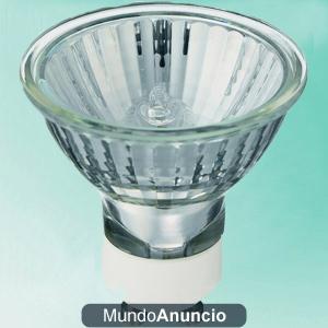 25 BOMBILLA DICROICA GU10 230V 50W 50º 50MM Eurobombillas