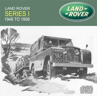 Land Rover Series I workshop manual 1948 to 1958 all models Petrol Diesel