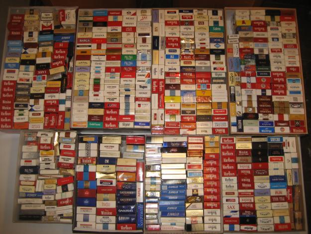 Venta paquetes de tabaco