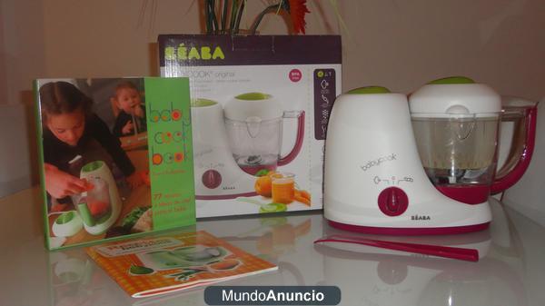 BABYCOOK BEABA- Utilizada dos veces + LIBRO RECETAS BABYCOOK  80 euros