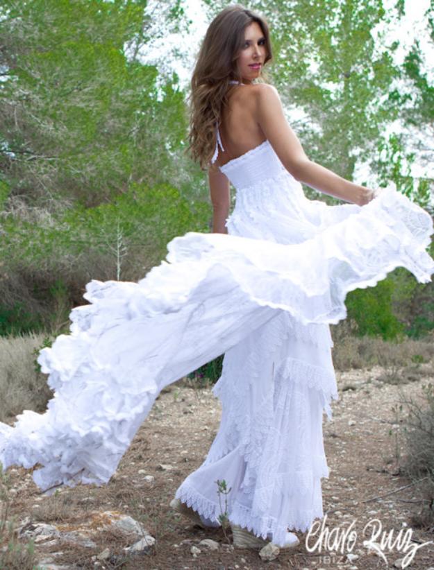 Vestido de novia increible!!!de charo ruiz