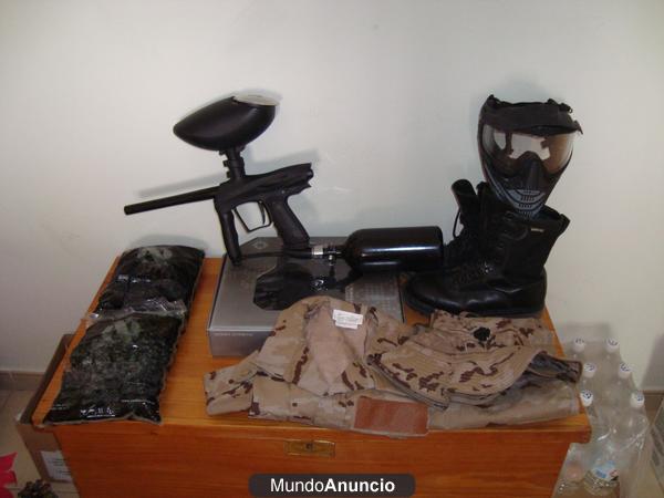 marcadora paintball electronica vibe y accesorios