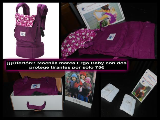 mochila y protege tirantes Ergo Baby a estrenar