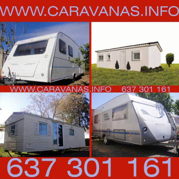 Se compran caravanas, mobil homes y casas prefabricadas