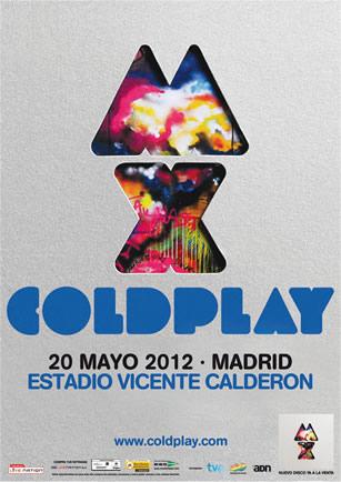 ENTRADAS COLDPLAY MADRID 2012
