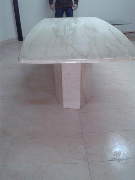 mesa de marmol daino