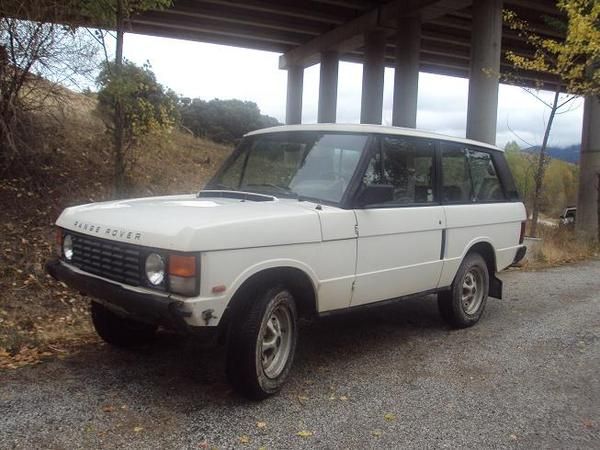 Se Vende Land Rover Range Rover 2.5 TD Año 1990 AVERIADO.