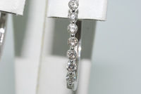 PENDIENTES AROS DIAMANTES 0,55CT