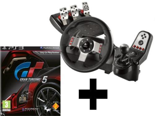 PS3 VOLANTE LOGITECH G27 + GRAN TURISMO 5