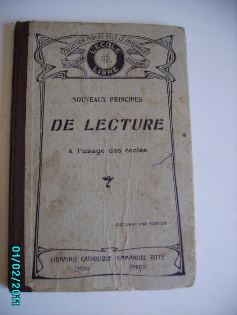 Libro de Frances escolar 1928