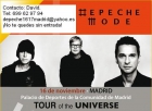 VENDO ENTRADAS DEPECHE MODE EN MADRID DE PISTA EL 16 - mejor precio | unprecio.es