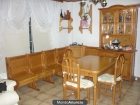 comedor completo. fabricado en madera maciza de pino - mejor precio | unprecio.es