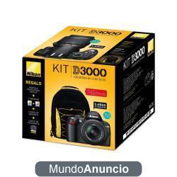 Nikon D3000 + 18-55/55-200 VR