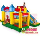 Castillo Hinchable pequeño Fun Palace 6 en 1 mini 9m2 happy bounce - mejor precio | unprecio.es