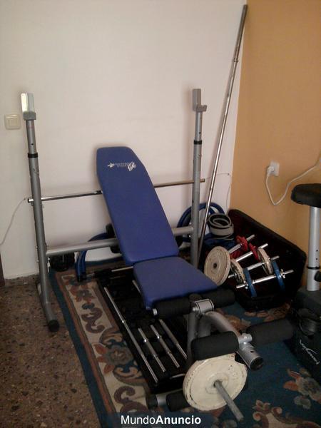 aparatos de gimnasio