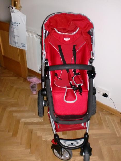 carrito de bebe con todos los accesorios