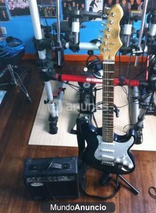 Vendo Pack de Guitarra y amplificador 07USA