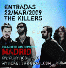 ENTRADAS THE KILLERS MADRID 09 - mejor precio | unprecio.es