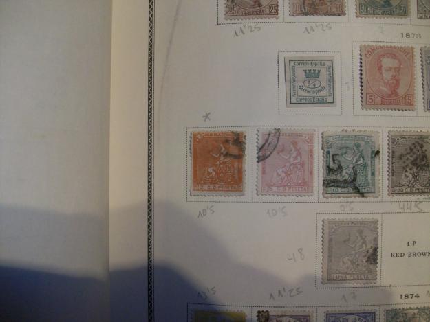 Vendo sellos sueltos procedentes de colección. España y colonias desde 1850