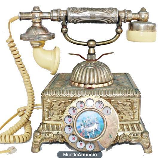Telefono antiguo estilo años 20