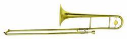 BASEDJ - Trombón Tenor en Sib   Dimavery TT-300 Bb Trombón tenor, el oro